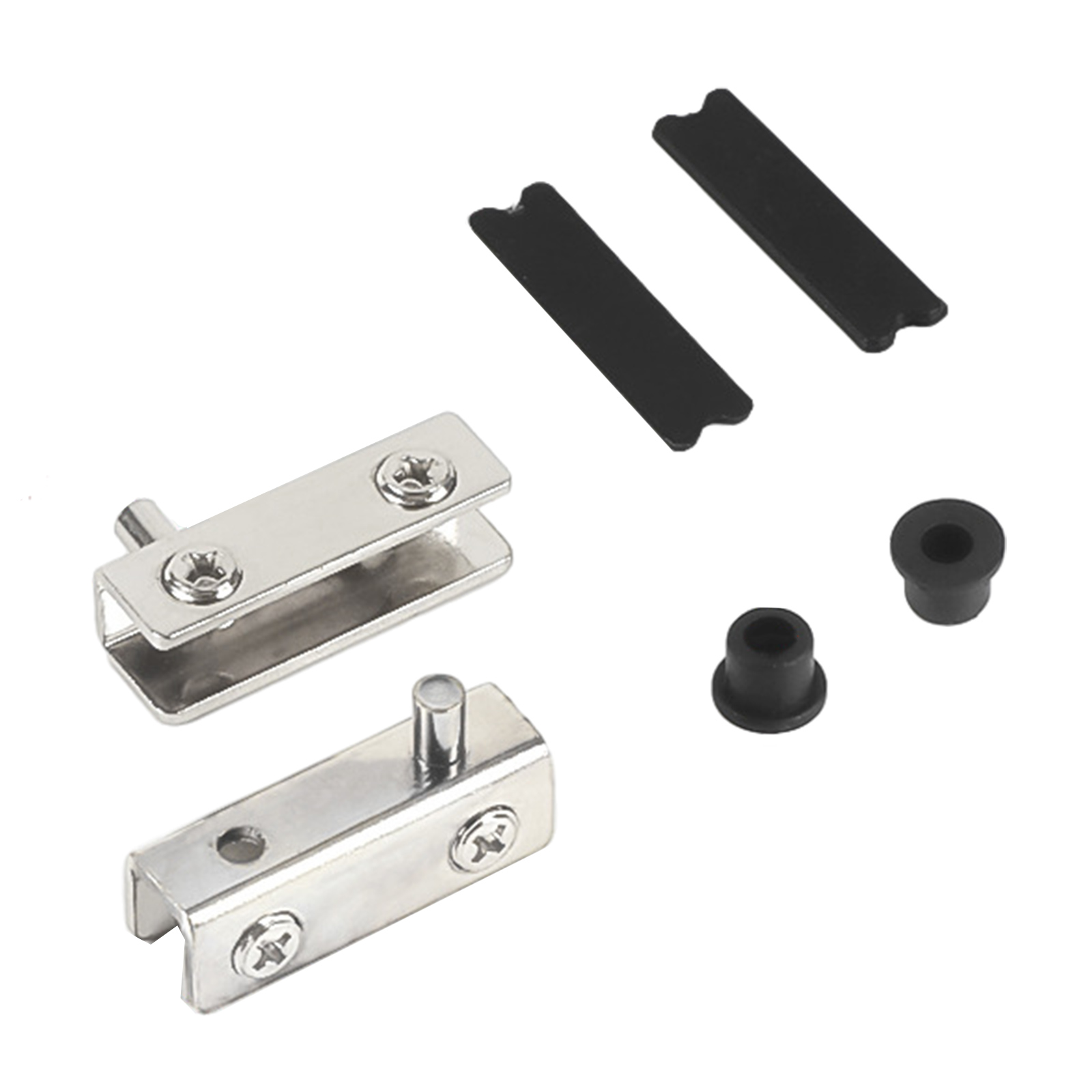 Furniture Hardware Hinges - Glass Door Pivot Hinges Cupboard Showcase