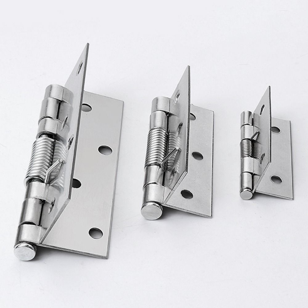 Furniture Hardware Hinges - Stainless Steel Automatic Rebound with Spring