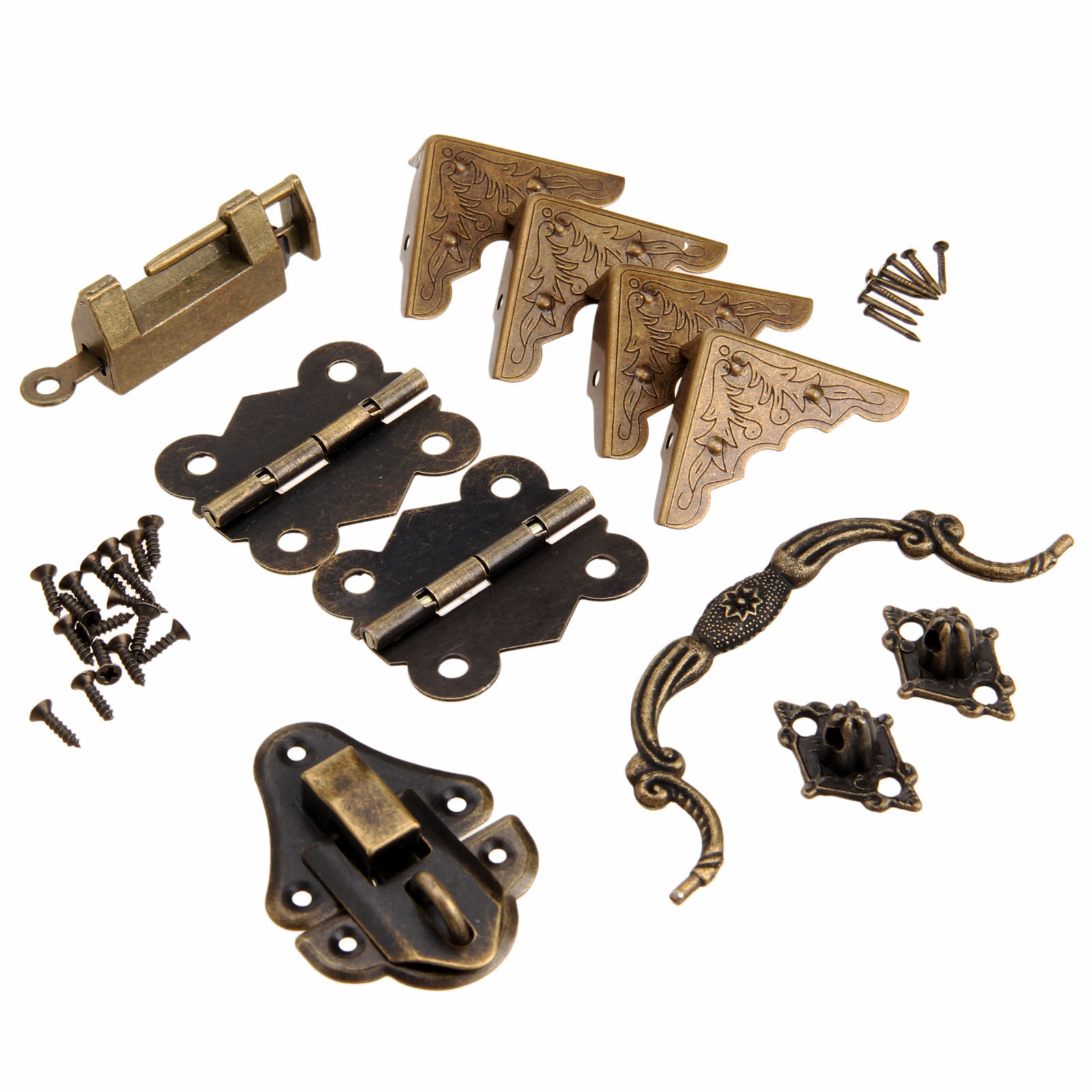 Furniture Hardware Hinges - 9 Cái/bộ Phụ Kiện Nội Thất