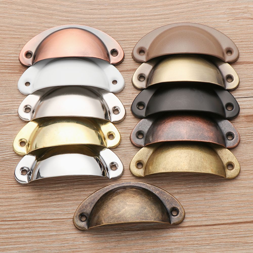 Furniture And Kitchen Hardware Fitting - 2 Chiếc Đồng Thau Giả Cổ