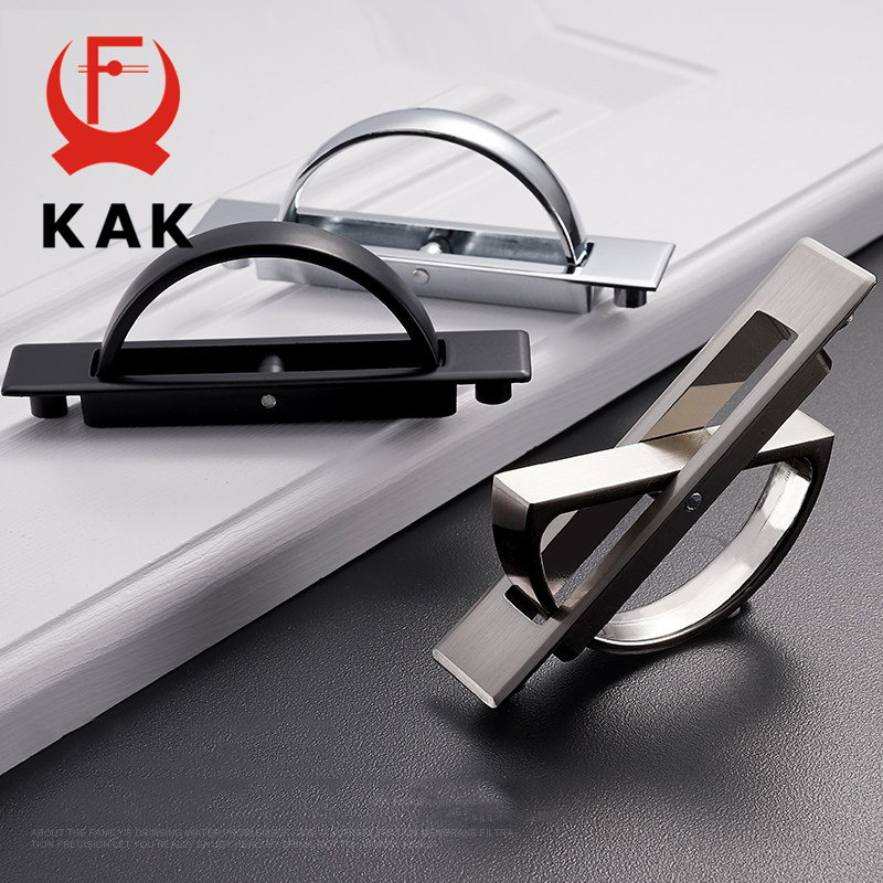 Furniture Hardware Covers - KAK Tatami Hidden Door Handles Zinc