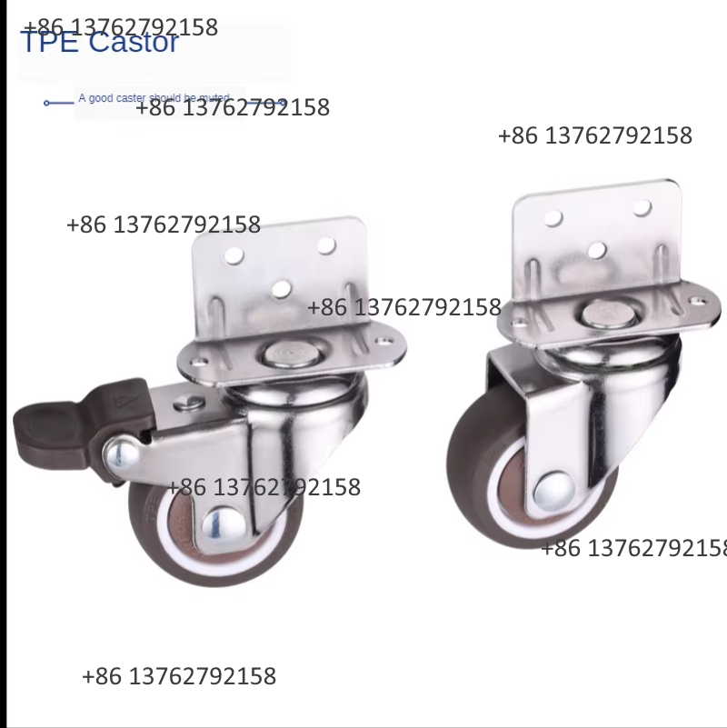 4Pcs Soft Rubber Quiet Swivel  - đánh giá và giá Furniture Hardware Replacement