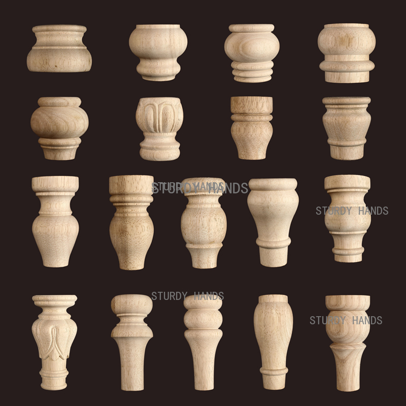 1pc Furniture Round Solid Wood - đánh giá và giá Furniture Hardware Replacement