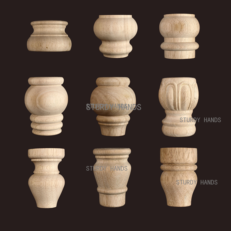 1pc Furniture Round Solid Wood - đánh giá và giá Furniture Hardware Replacement