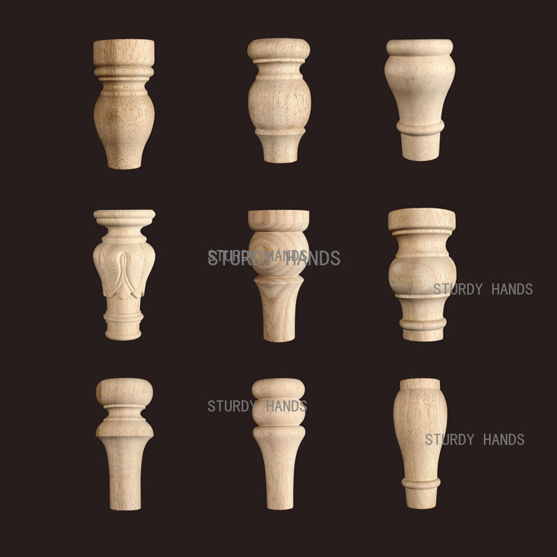 1pc Furniture Round Solid Wood - đánh giá và giá Furniture Hardware Replacement