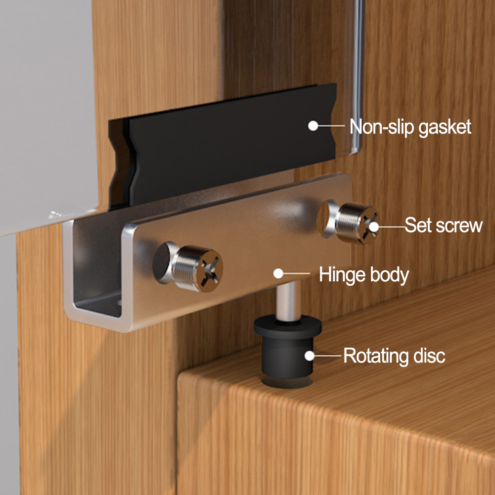 Glass Door Pivot Hinges Cupboa - đánh giá và giá Furniture Hardware Hinges