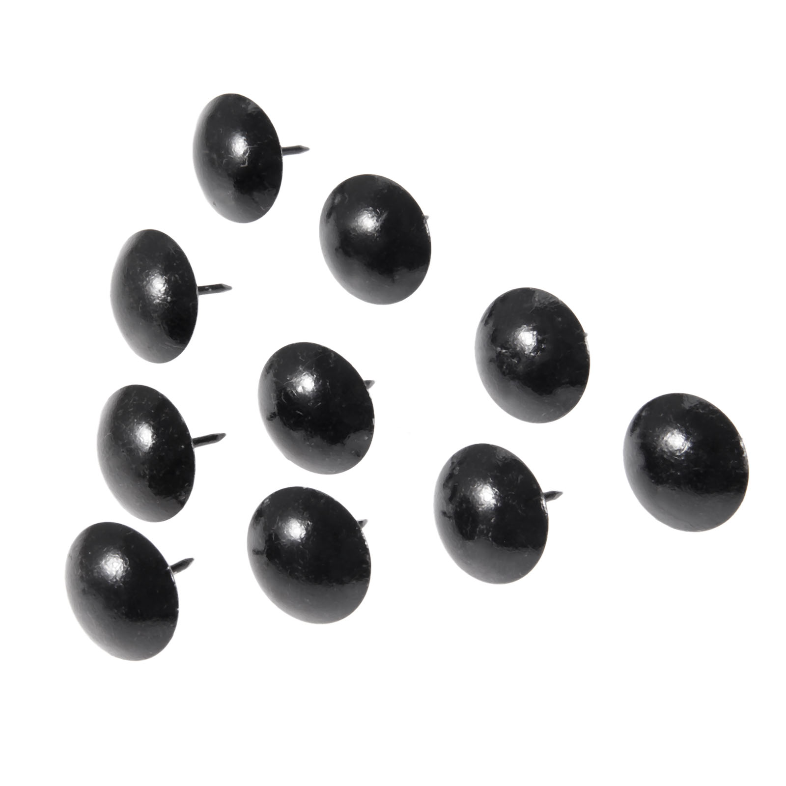 DRELD 10 Chiếc 25Mm Cổ Đen Bọc - đánh giá và giá Furniture Upholstery Hardware