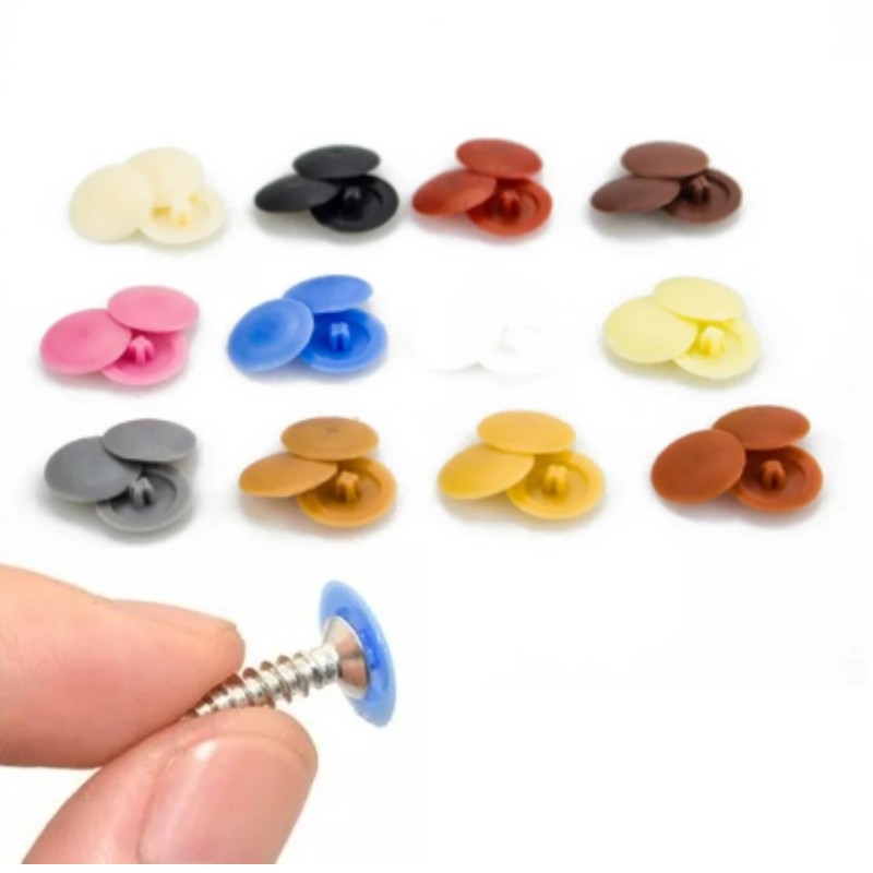 100 Pcs/bag Plastic Nuts Bolts - đánh giá và giá Furniture Hardware Covers