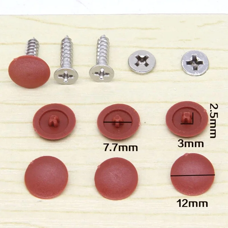 100 Pcs/bag Plastic Nuts Bolts - đánh giá và giá Furniture Hardware Covers