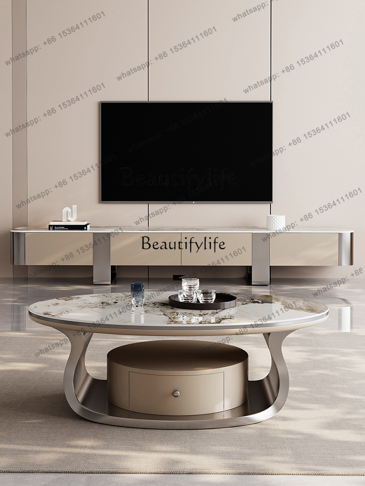 z.Light luxury rock slab oval  - đánh giá và giá Z. A. Furniture