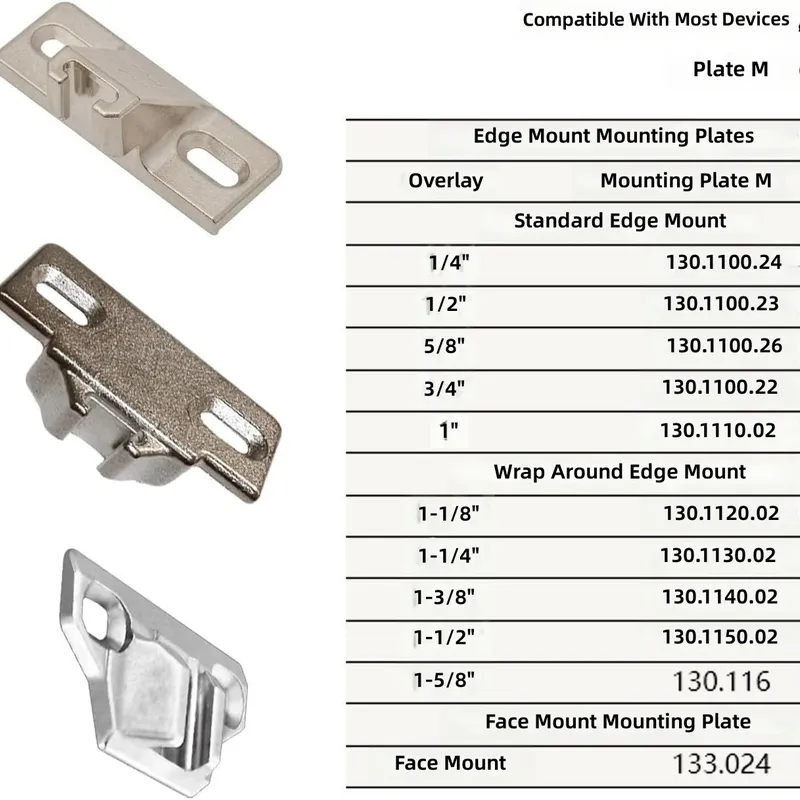 Cabinet Door Hinges 110 Degree - đánh giá và giá Furniture Hardware Replacement