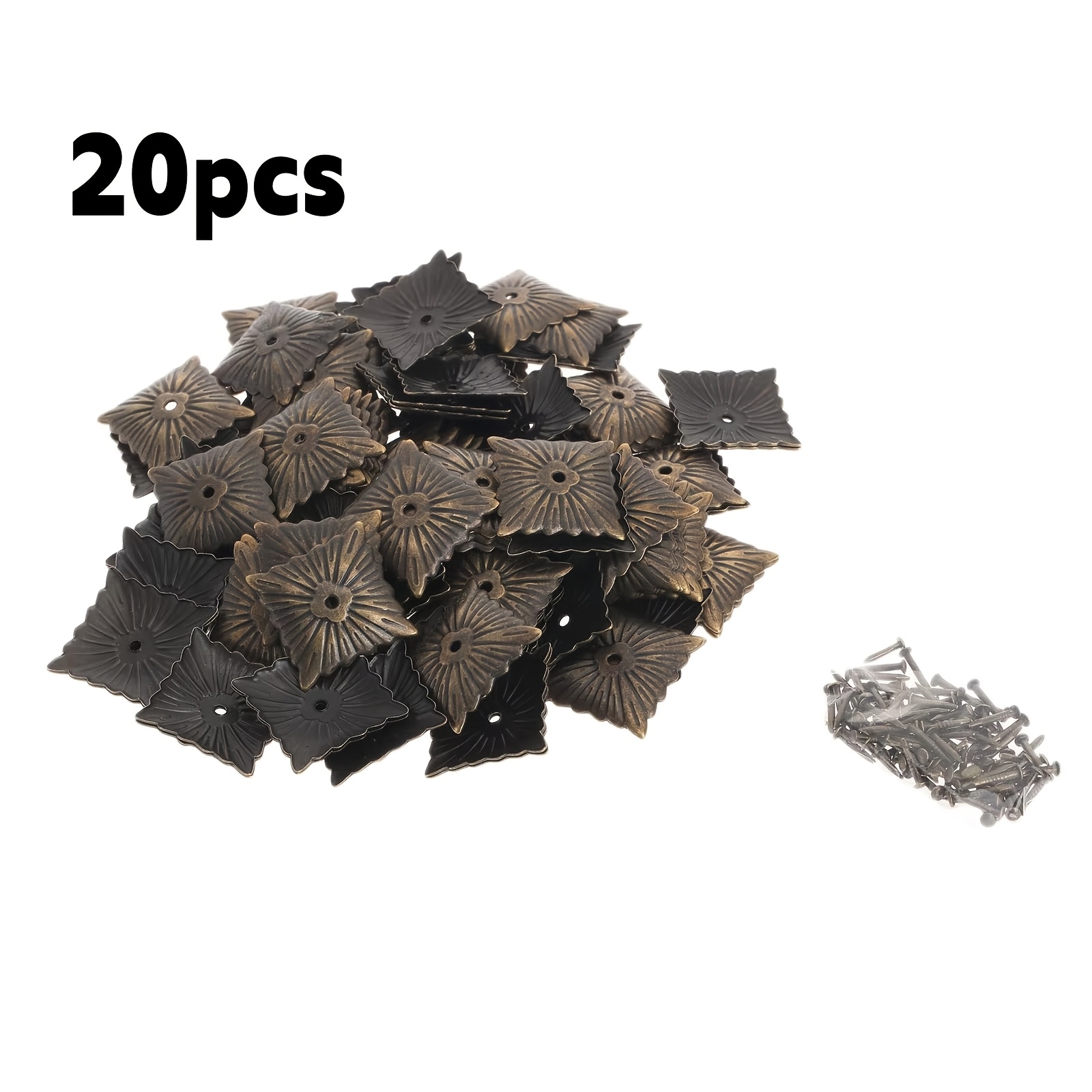 20Pcs 21x21mm Upholstery Nails - đánh giá và giá Furniture Upholstery Hardware