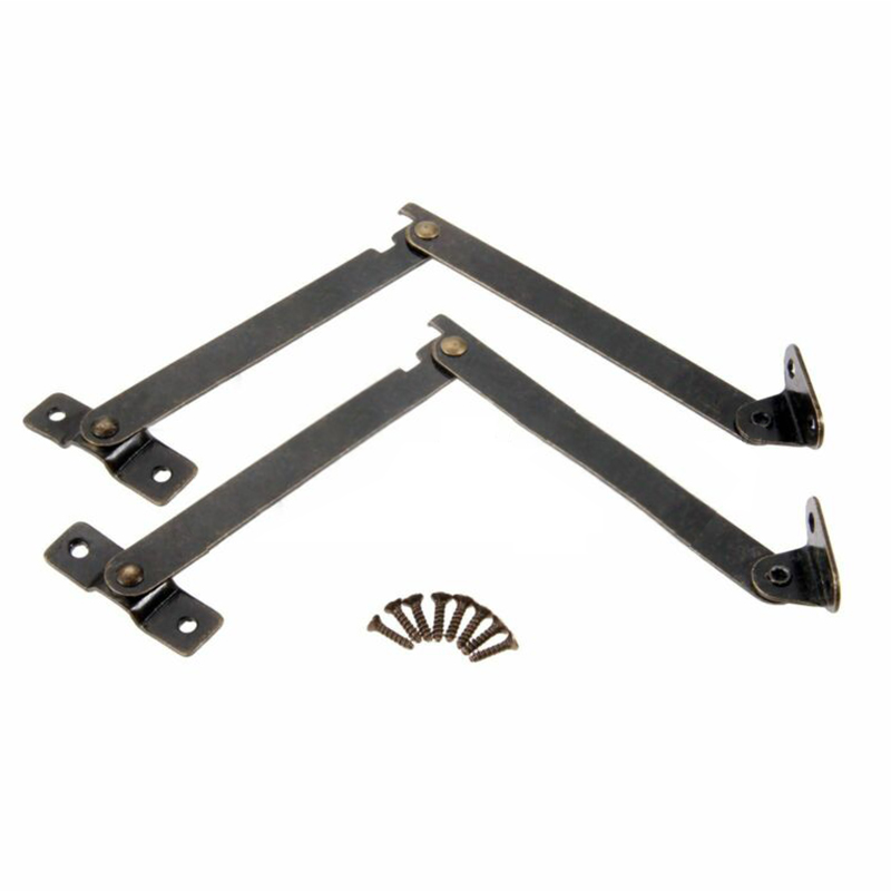 2PC Antique Bronze Lid Support - đánh giá và giá Furniture Hardware Hinges