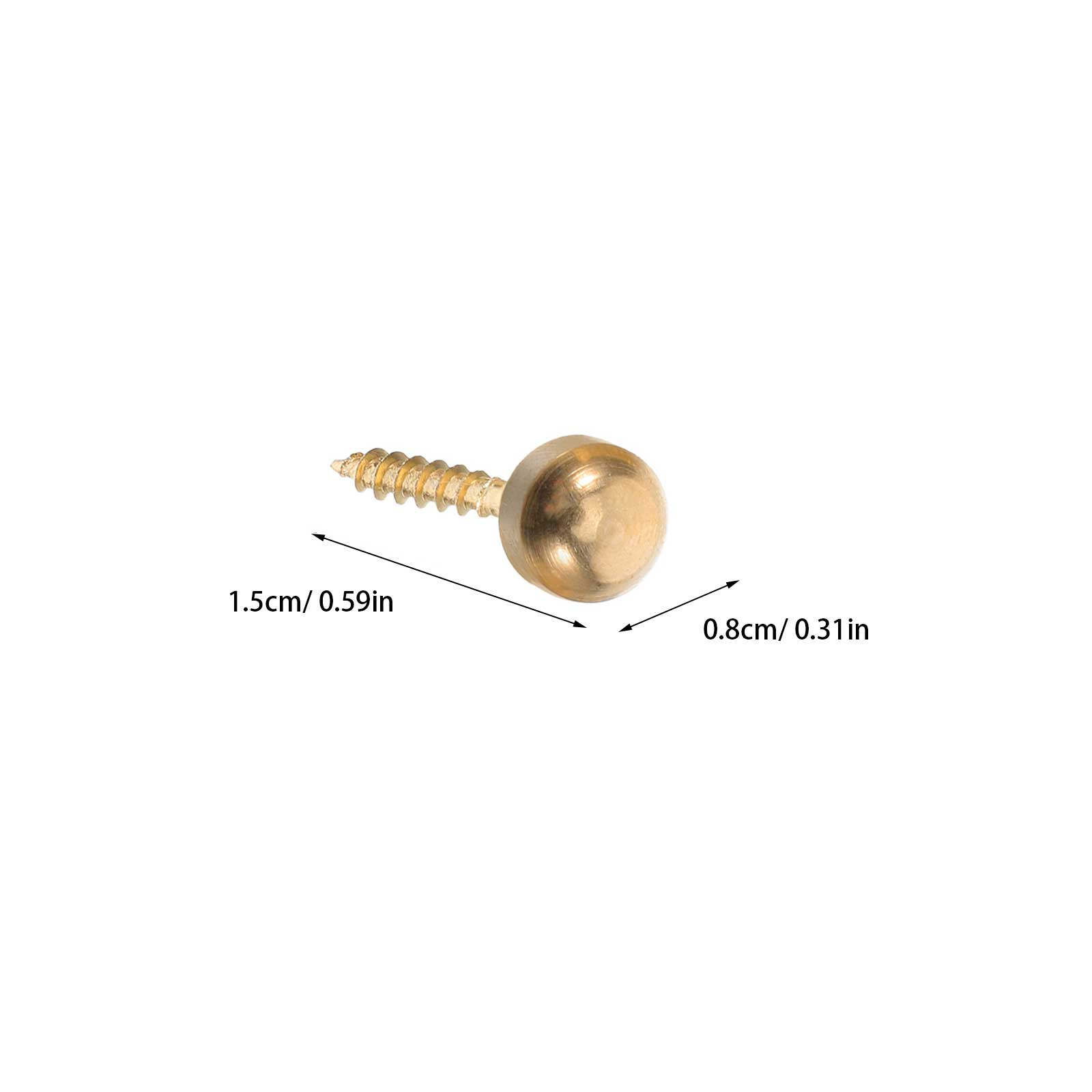 16Pcs Decorative Copper Screw  - đánh giá và giá Furniture Upholstery Hardware