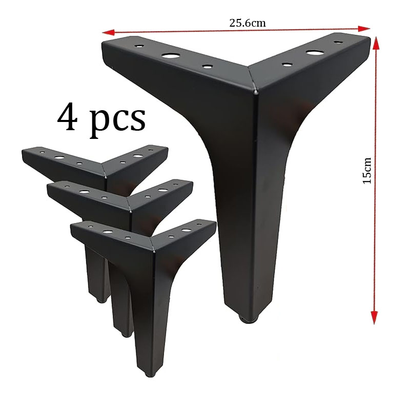 4Pcs Modern Triangle Metal Sof - đánh giá và giá Furniture Hardware Replacement